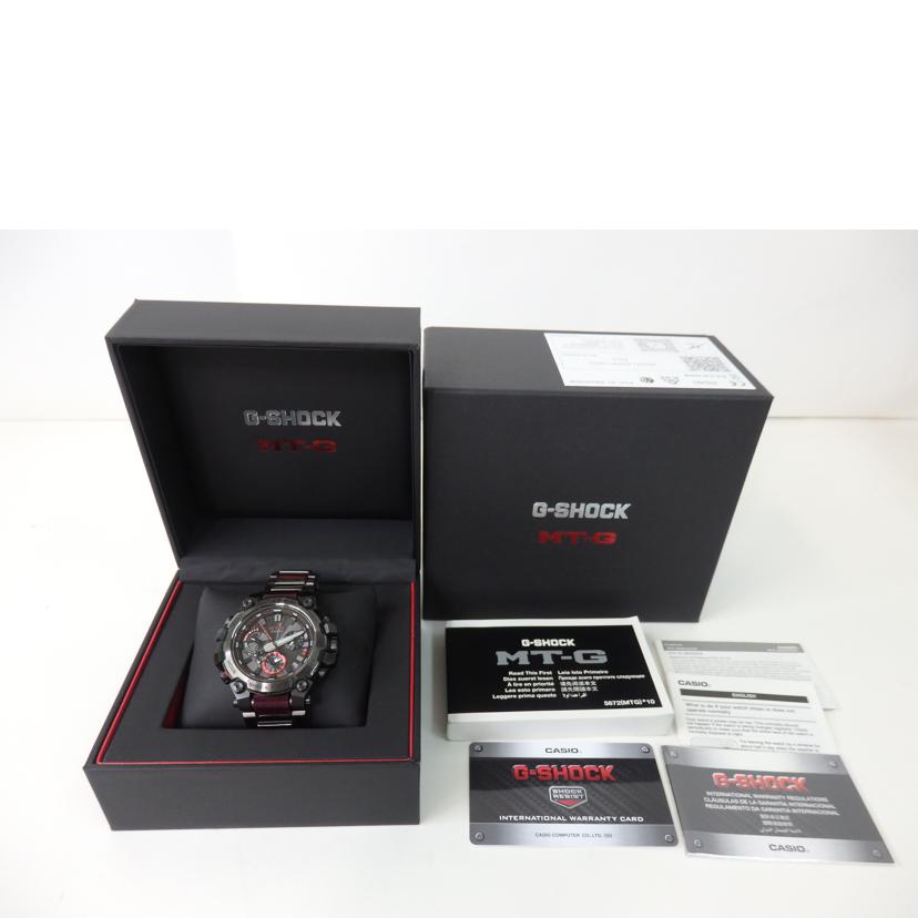 CASIO カシオ/CASIO/G-SHOCK/MTG-B3000BD-1AJF/電波ソーラー/Bluetooth機能/MTG-B3000BD-1AJF//Aランク/84