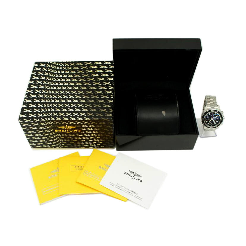 BREITLING ブライトリング/スーパーオーシャンクロノグラフ アビスレッド/A110B81PRS//263****/Aランク/62