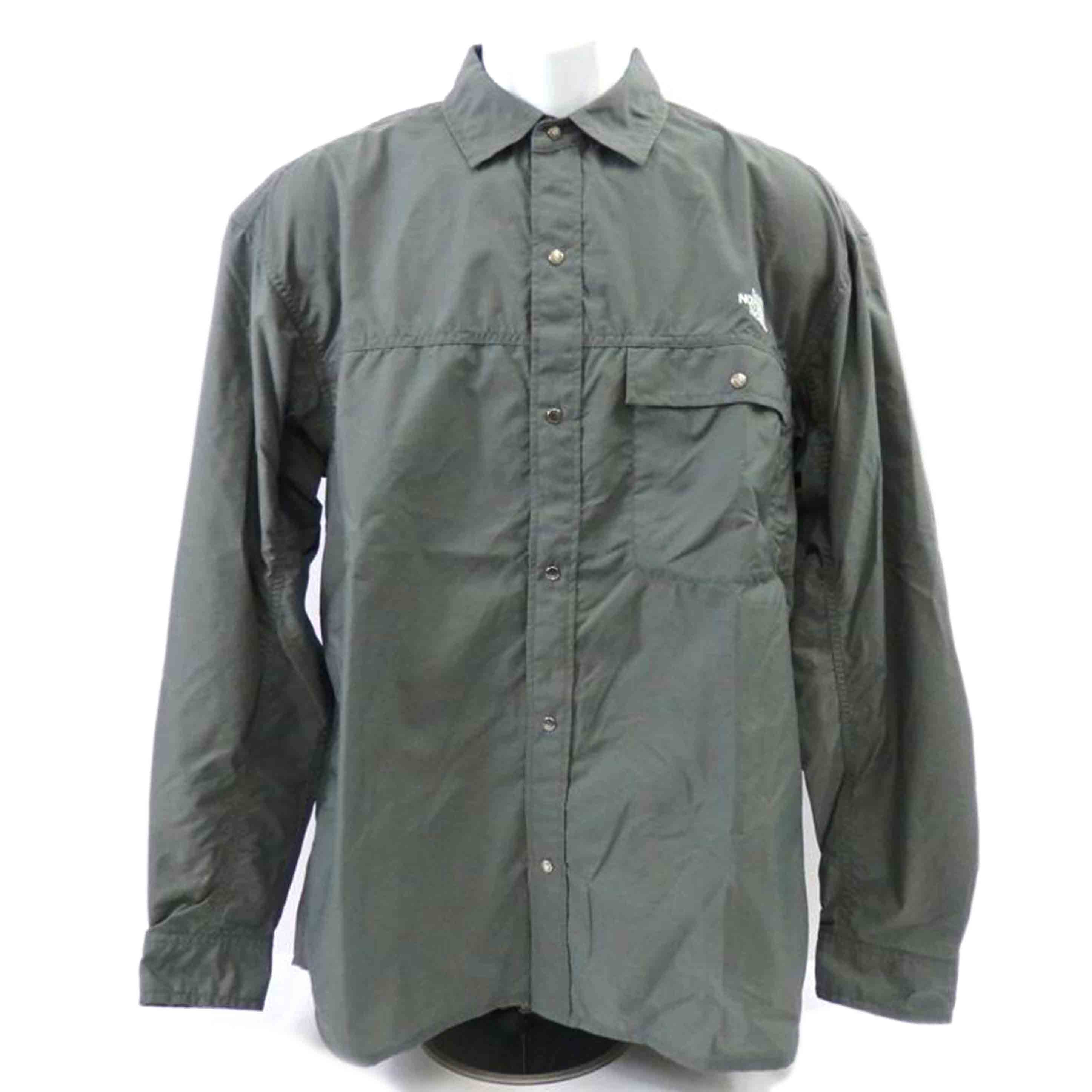 THE NORTHFACE ザ・ノースフェイ/L/S Nuptse Shirt/NR62550//Sランク/25