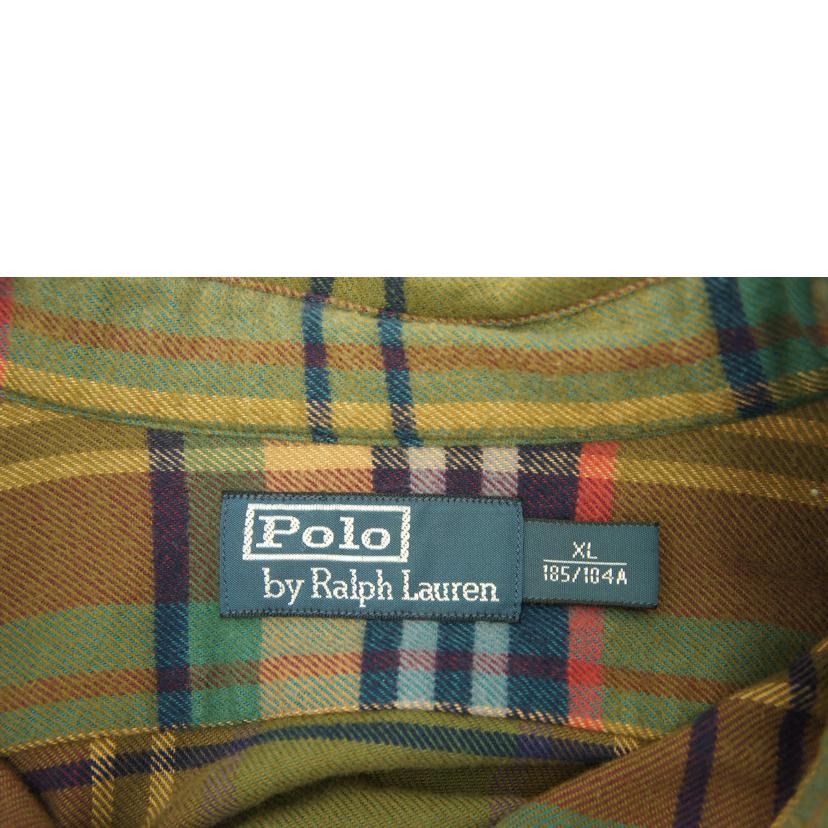 Ralph Lauren ラルフローレン/Ralph Lauren ネルシャツ エルボーパッチ//Bランク/78