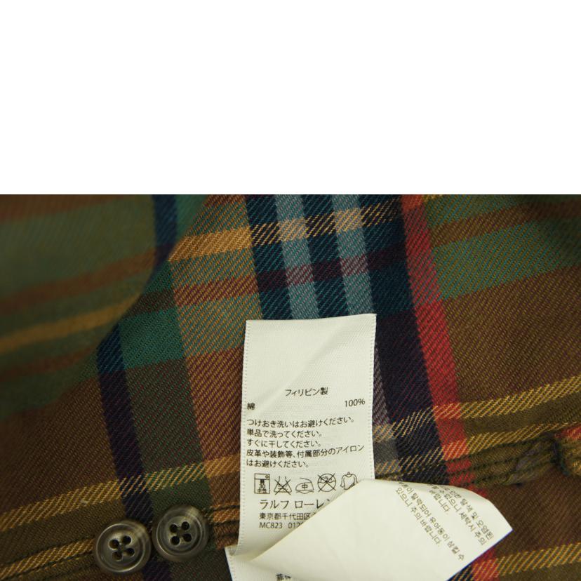 Ralph Lauren ラルフローレン/Ralph Lauren ネルシャツ エルボーパッチ//Bランク/78