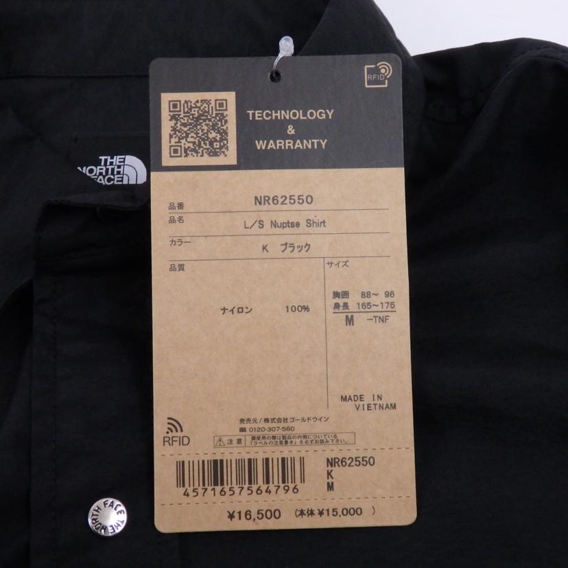 THE NORTHFACE ザ・ノ-スフェイス/L/S Nuptse Shirt /NR62550//Sランク/25