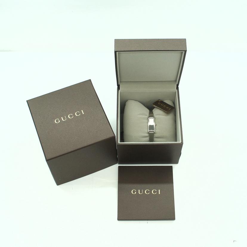 GUCCI グッチ/スクエア1Pダイヤ/クォーツ/1500L//129*****/ABランク/78