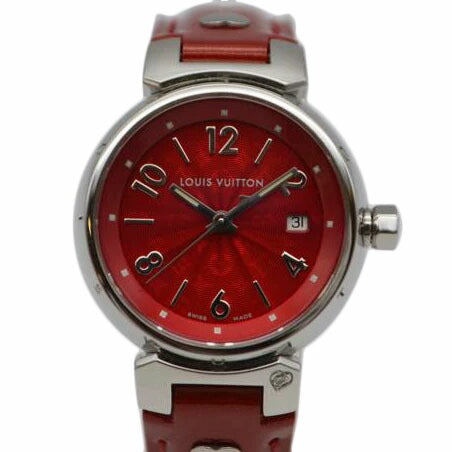 LV ルイヴィトン/タンブールラグダイヤクォーツデイト/ヴェルニレザー/Q121T//SE8***/Aランク/89