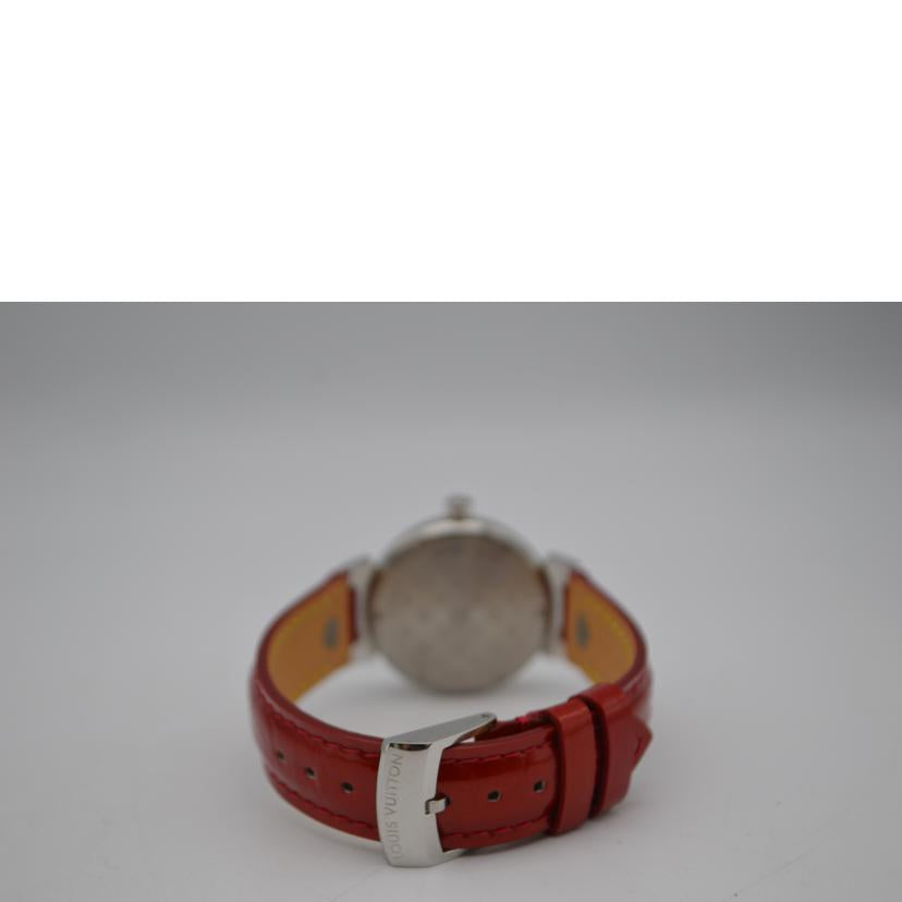 LV ルイヴィトン/タンブールラグダイヤクォーツデイト/ヴェルニレザー/Q121T//SE8***/Aランク/89