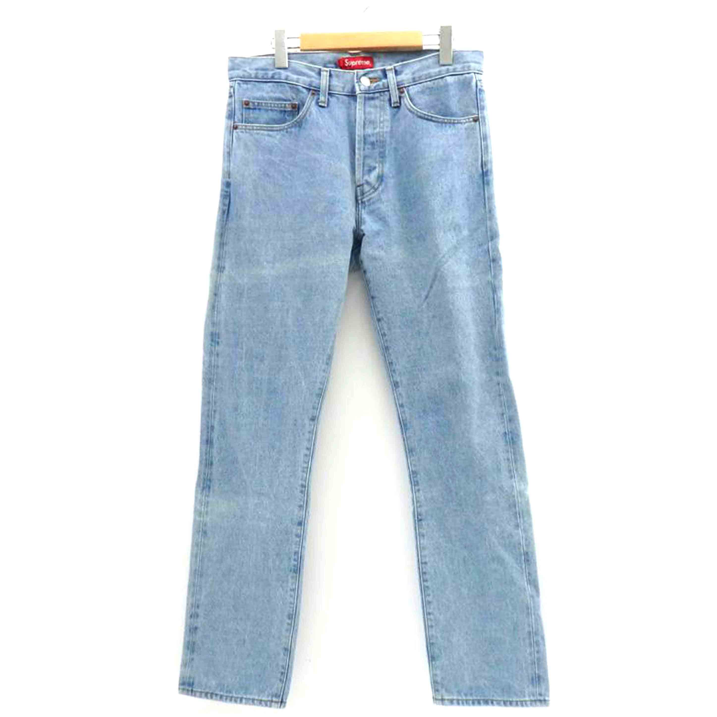 Supreme/ストーンウォッシュスリムジーンズ/23SS//ABランク/77