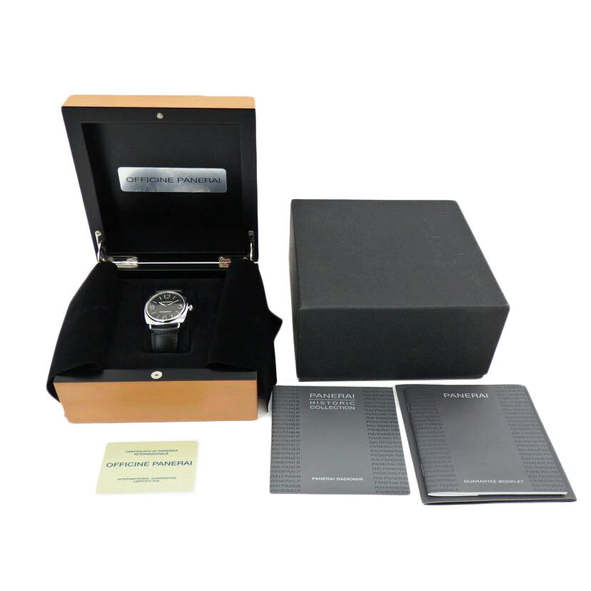 PANERAI パネライ/ラジオミール・ベース/手巻き(K066/500)/PAM00210//OP6************/Aランク/77