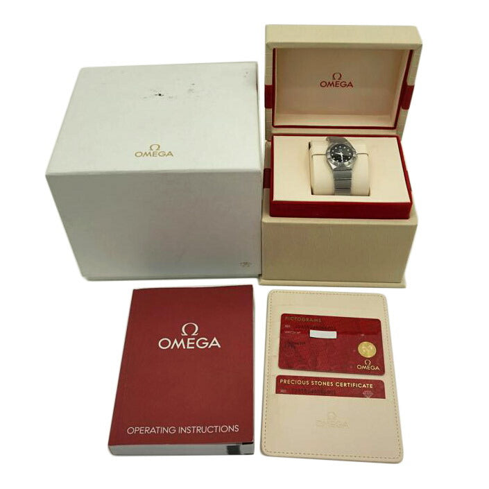 OMEGA オメガ/コンステレーション・ブラッシュ・12Pダイヤ/クオーツ/12310246051001//928*****/Aランク/19