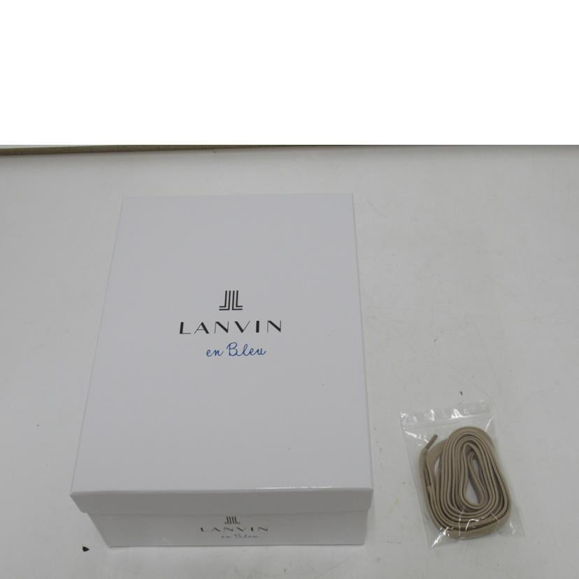 LANVIN/レースアップスニーカー/ゴールド/542490//Aランク/63