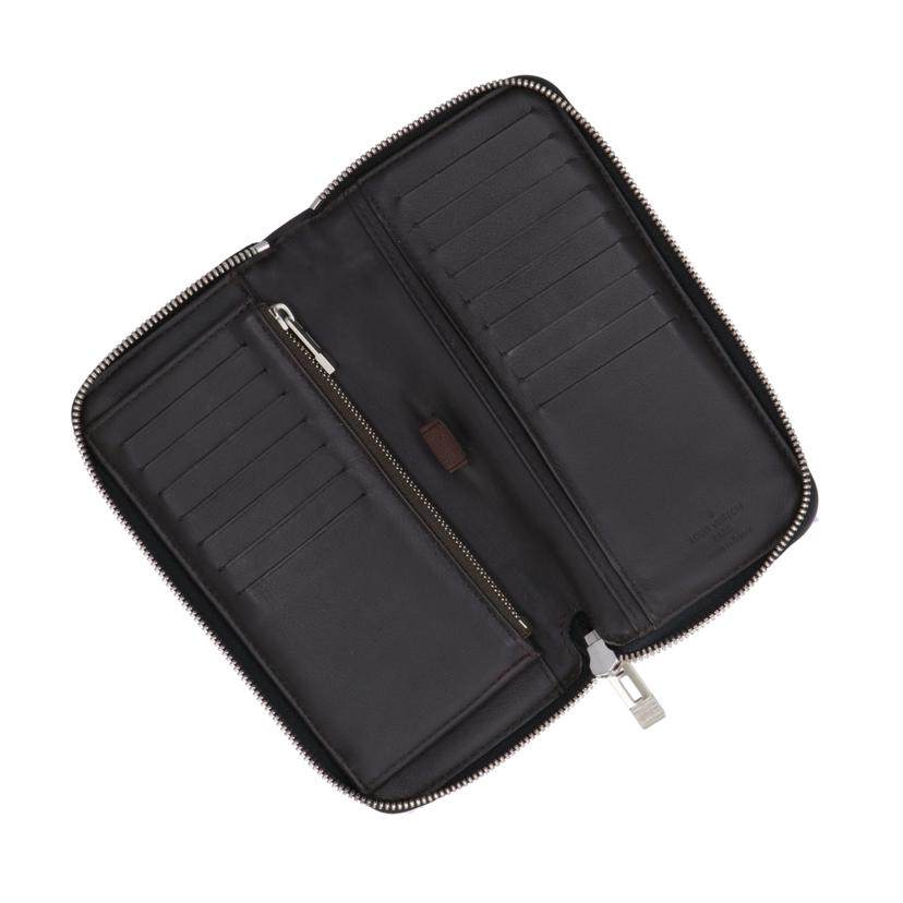 LOUIS VUITTON ルイ・ヴィトン/ポルトフォイユ・ロンジッペ/ダミエジェアン/ノワール/M93546//MI4***/Aランク/78