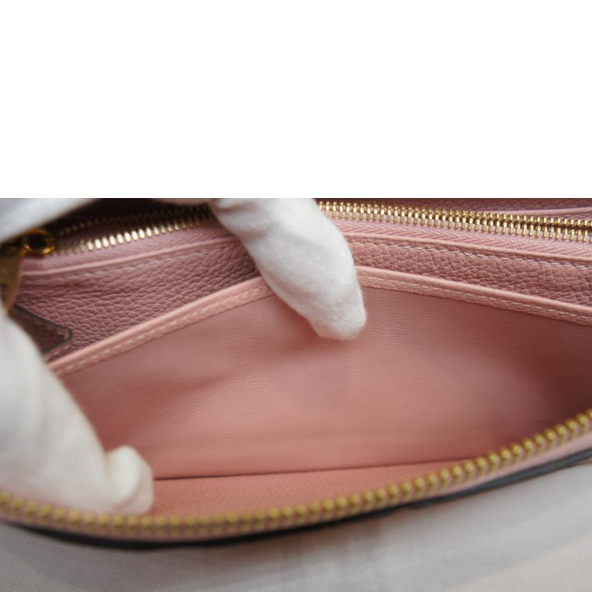 LV ルイヴィトン/ジッピーウォレット/アンプラント/ローズプードル/M64090//SP0***/SAランク/92