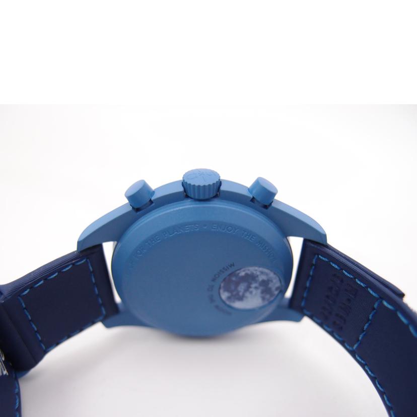 OMEGA×swatch オメガ×スウォッチ/ミッション・トゥ・ザ・スーパーブルームーンフェイズ/クォーツ/SO33N700//SAランク/69