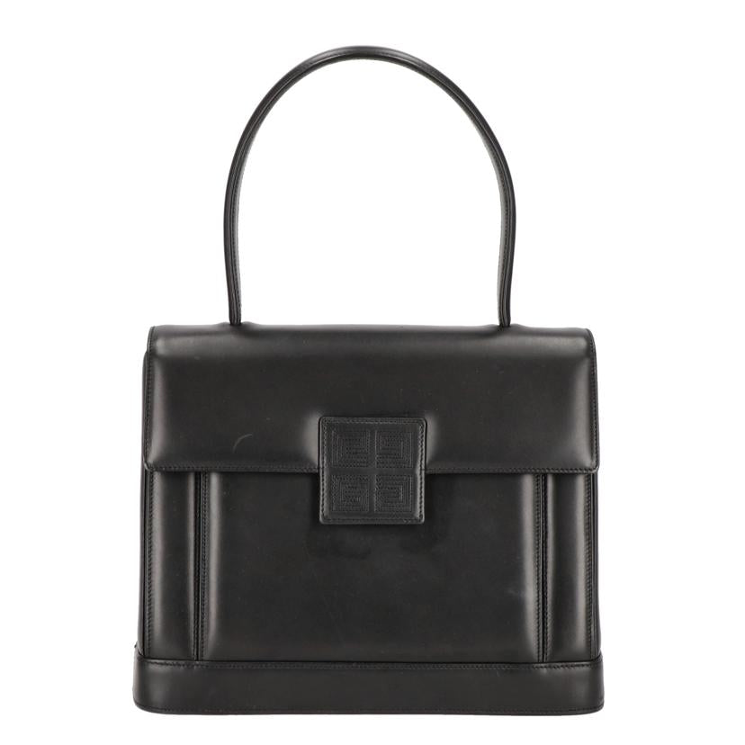 GIVENCHY ジバンシー/レザーハンドバッグ/フォーマル/ トップハンドルボックス型 4G//ABランク/93