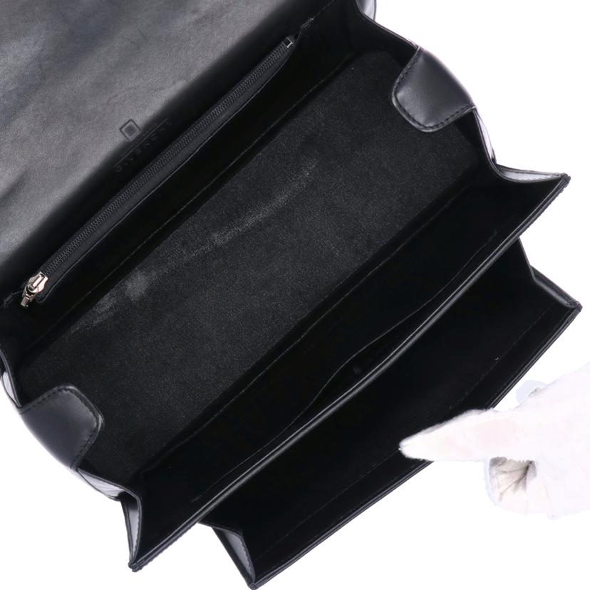GIVENCHY ジバンシー/レザーハンドバッグ/フォーマル/ トップハンドルボックス型 4G//ABランク/93