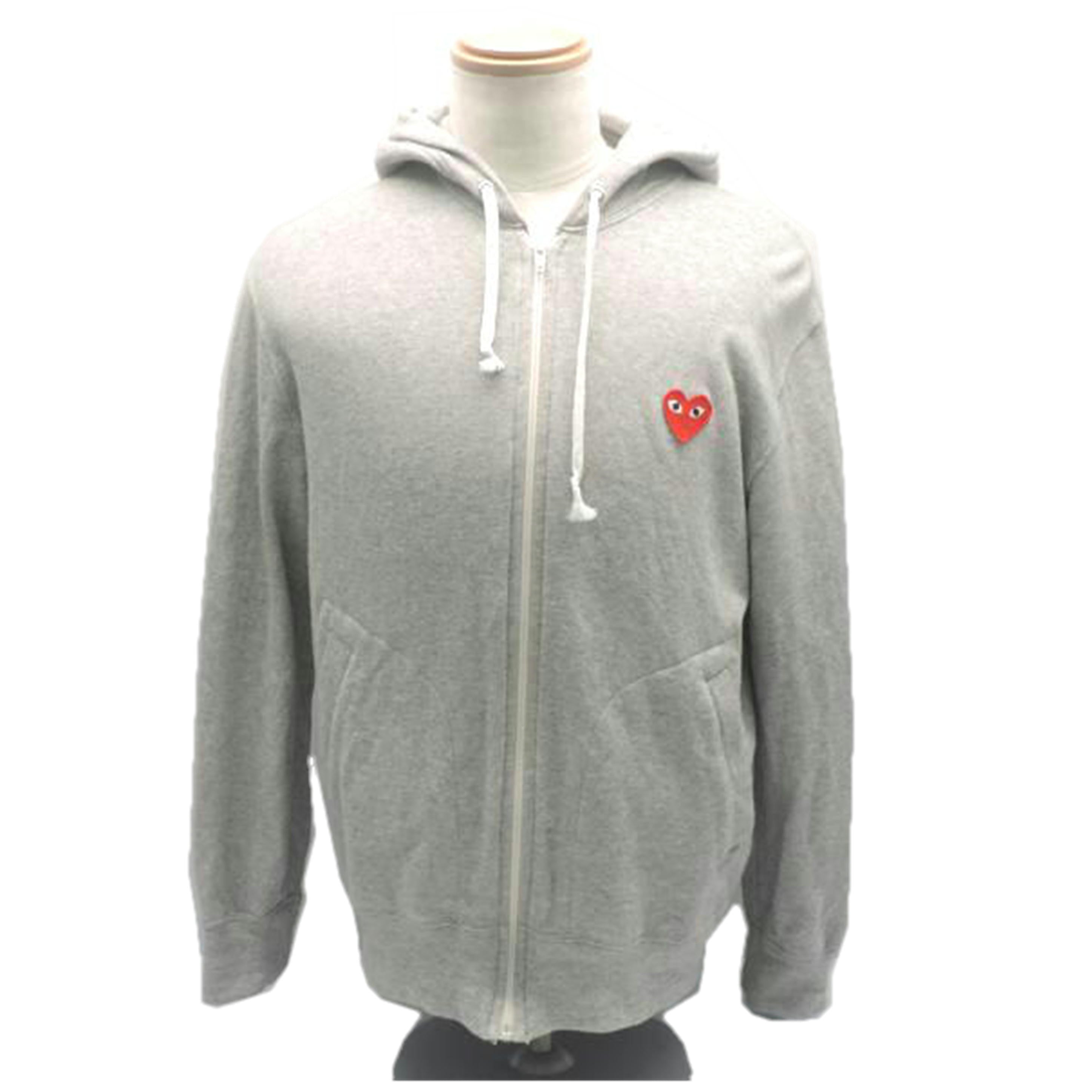 COMME des GARCONS コム デ ギャルソン/ジップアップパーカー/PLAY/AZ-T250//ABランク/88