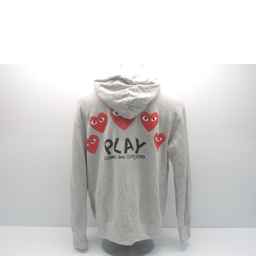 COMME des GARCONS コム デ ギャルソン/ジップアップパーカー/PLAY/AZ-T250//ABランク/88