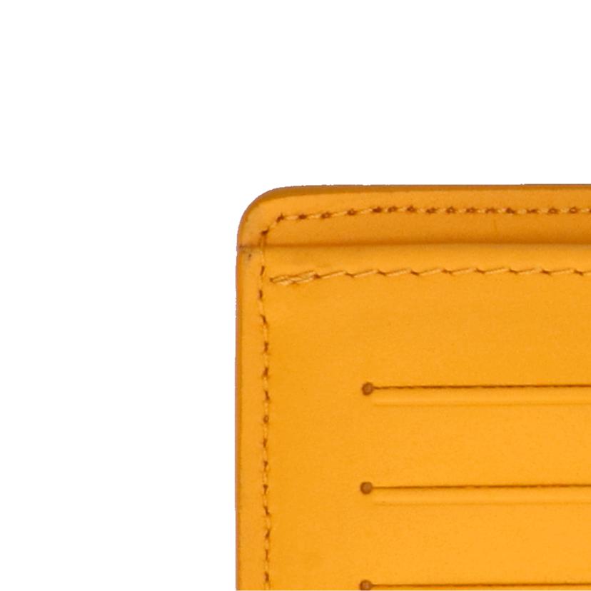 LOUIS VUITTON ルイ・ヴィトン/ポルトフォイユ・ブラザ/LVアエログラム/サフラン/M81811//RFI*/Aランク/78