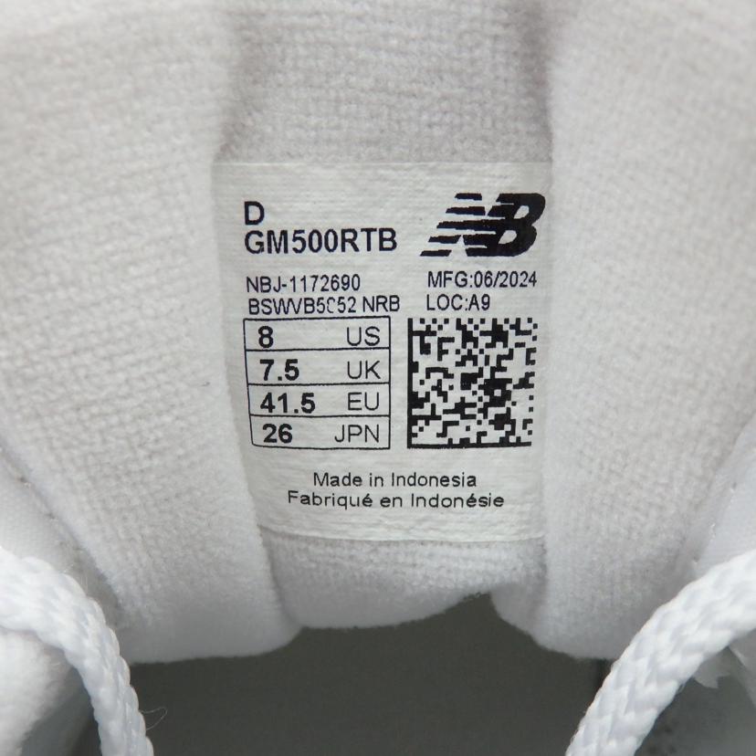 New Balance ニューバランス/スニーカー GM500RTB/GM500RBT//Sランク/77