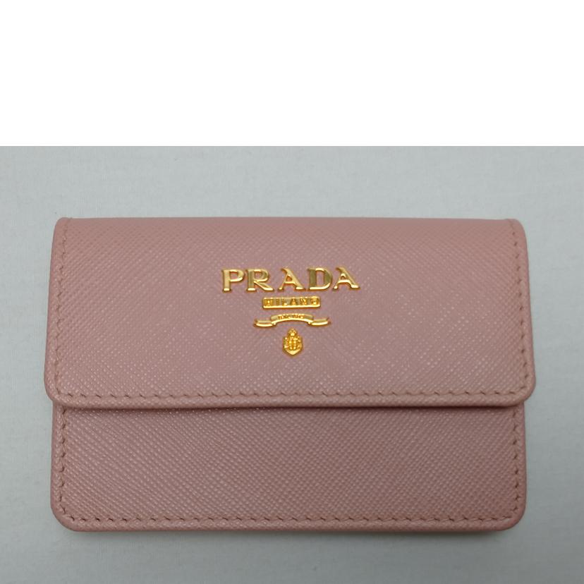 PRADA プラダ/サフィアーノカードケース/1M0881//Aランク/52