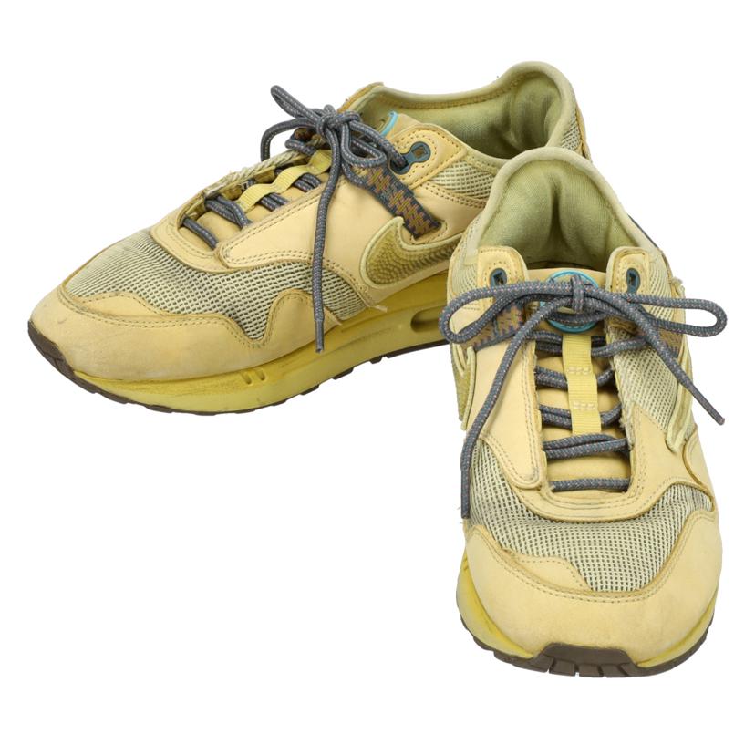NIKE ナイキ/NIKE NIKE×TRAVIS SCOTT Air Max 1 "CACT.US Gold"DO9392-700/DO9392-700//Bランク/19