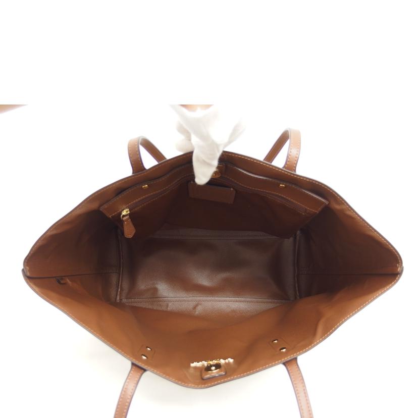 COACH コーチ/PVCシグネチャー/トートバッグ/ブラウン/ F76636//E19**/ABランク/04