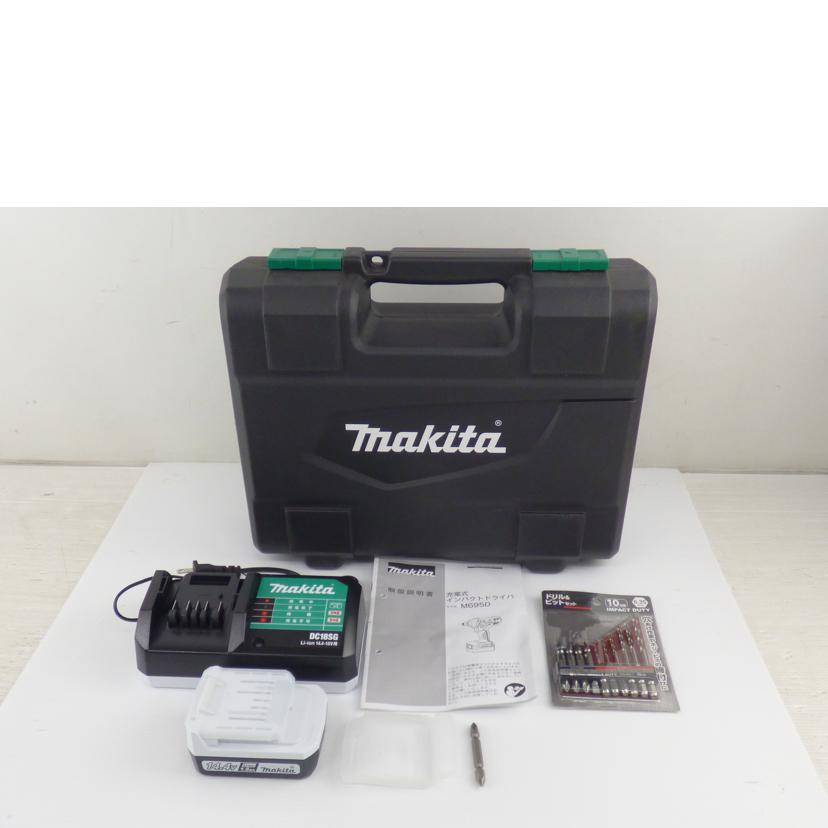 makita マキタ/充電式インパクトドライバー/M695D//Aランク/64