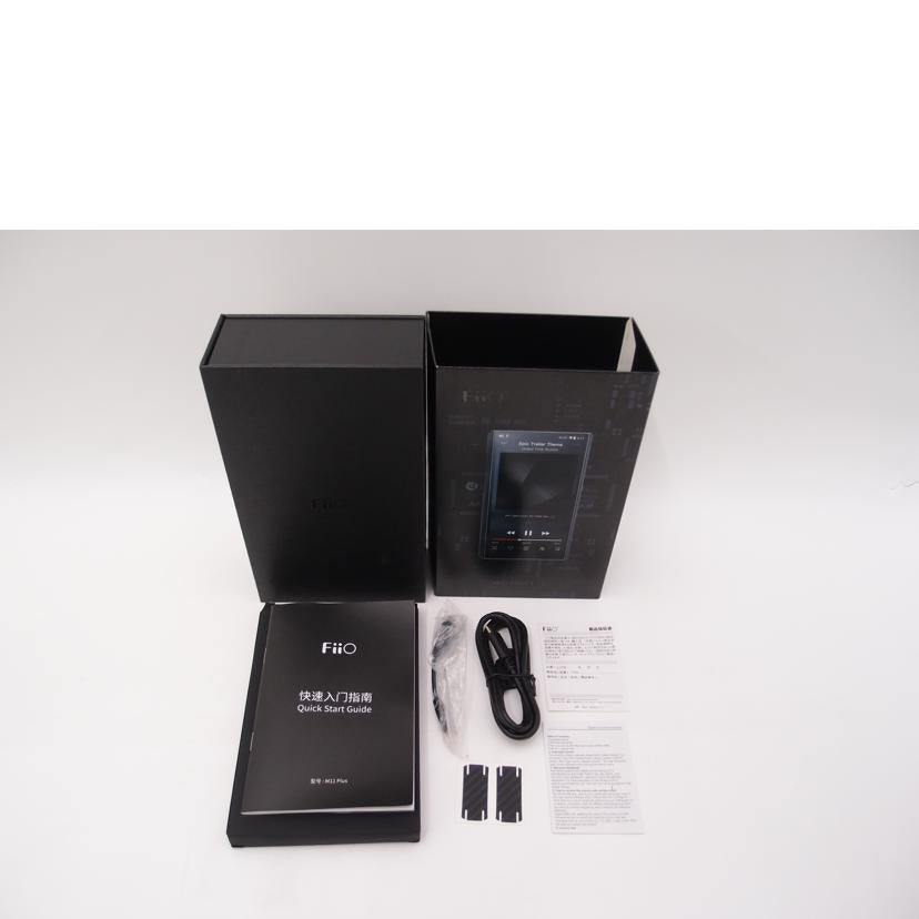 FiiO フィーオ/M11 Plus LTD/デジタルオーディオプレーヤー/FIO-M11PL-AA-LTD-B//60030375480307/Aランク/69