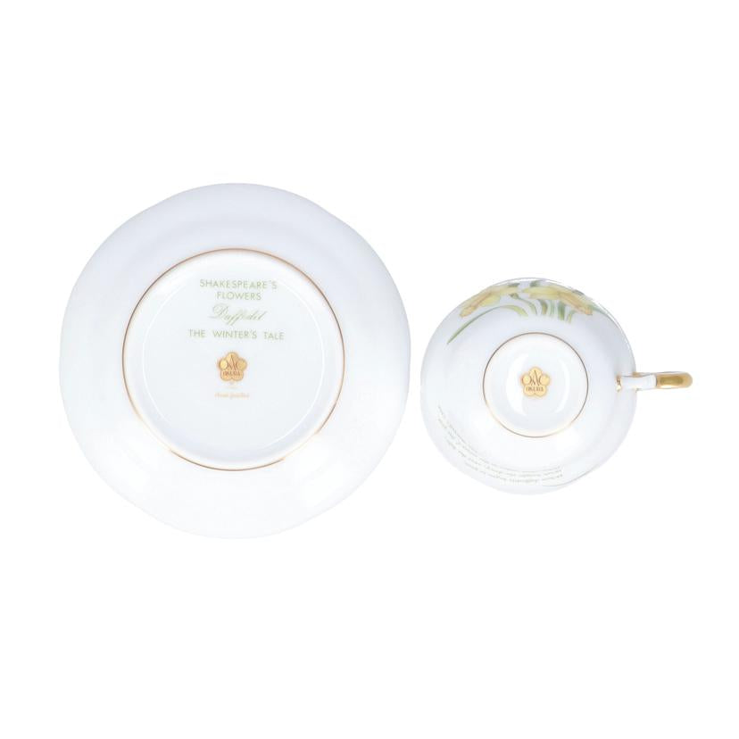 大倉陶園 大倉陶園/デミタスカップ&ソーサー プレートセット/シェイクスピアフラワーズ//Aランク/09