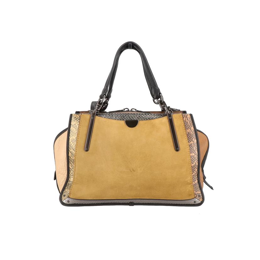 COACH/ドリーマー36インカラーブロックウィズスネークスキン/37130//e18**/Aランク/78