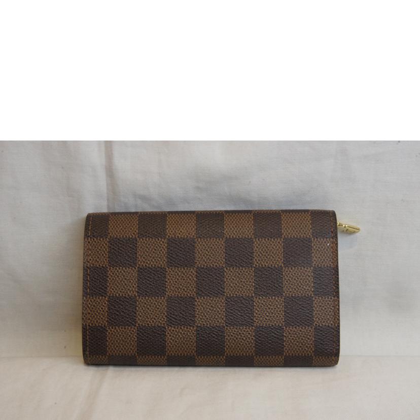 LV ルイヴィトン/ポルトモネビエトレゾール/ダミエエベヌ/N61730//CA0***/Aランク/92