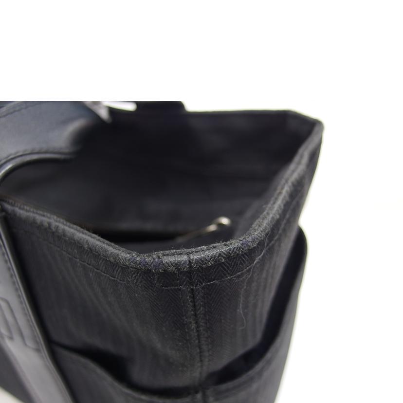 HERMES エルメス トートバッグ/アカプルコPM/トワルシェブロン/ブラック//ABランク/04