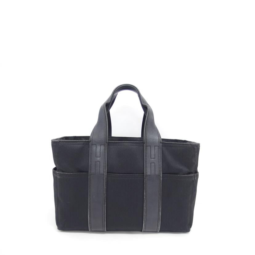 HERMES エルメス トートバッグ/アカプルコPM/トワルシェブロン/ブラック//ABランク/04