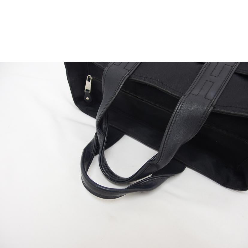 HERMES エルメス トートバッグ/アカプルコPM/トワルシェブロン/ブラック//ABランク/04