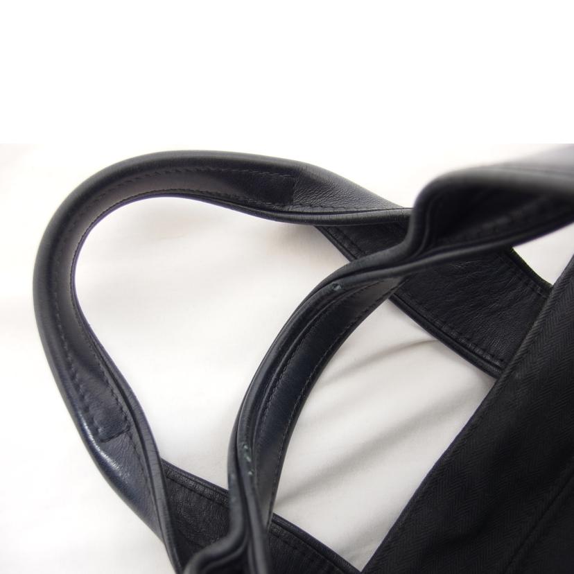 HERMES エルメス トートバッグ/アカプルコPM/トワルシェブロン/ブラック//ABランク/04