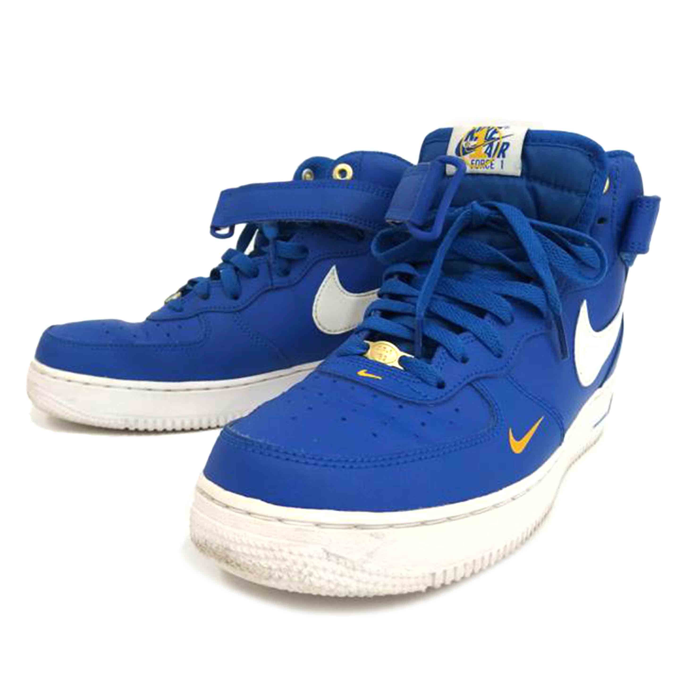 Nike ナイキ/Air Force 1 Mid 40th Anniversary Blue/Sail/DR9513-400//ABランク/82