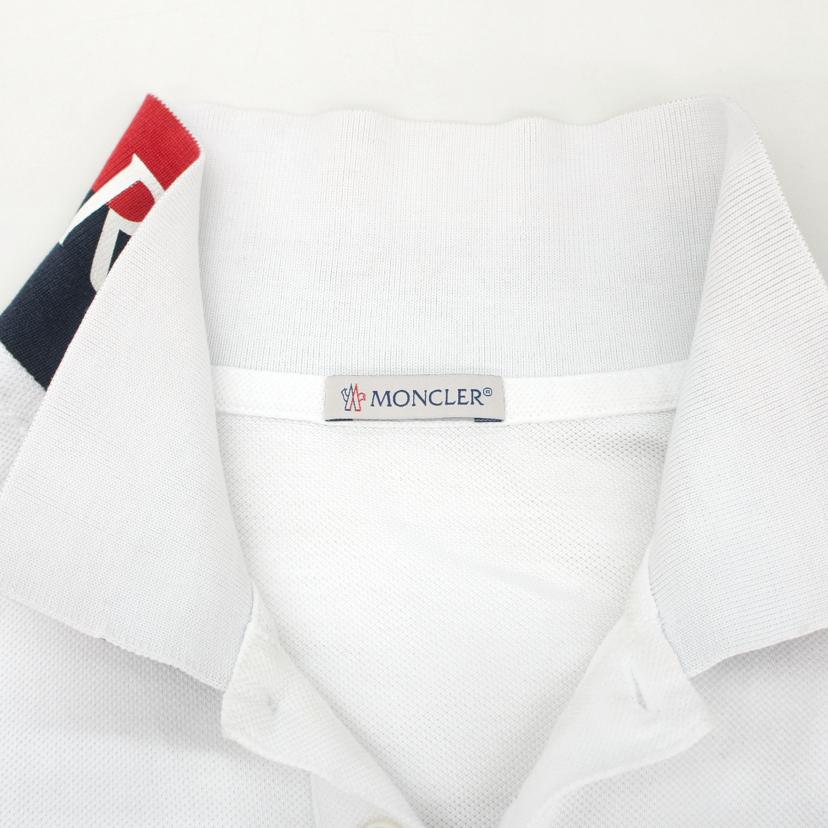 MONCLER モンクレール/MONCLER 襟裏ロゴプリントポロシャツ/H10918A00004 84556//ABランク/37