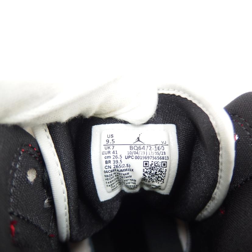NIKE ナイキ/Air Jordan 1 Mid Black Toe/BQ6472-160//Aランク/82