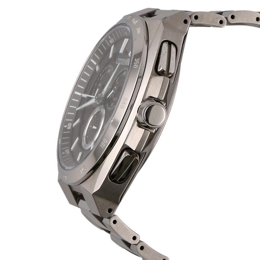 CITEZEN シチズン/CITEZEN ATTESA 電波ソーラー/クロノグラフ/E610-T018505//531******/Bランク/37