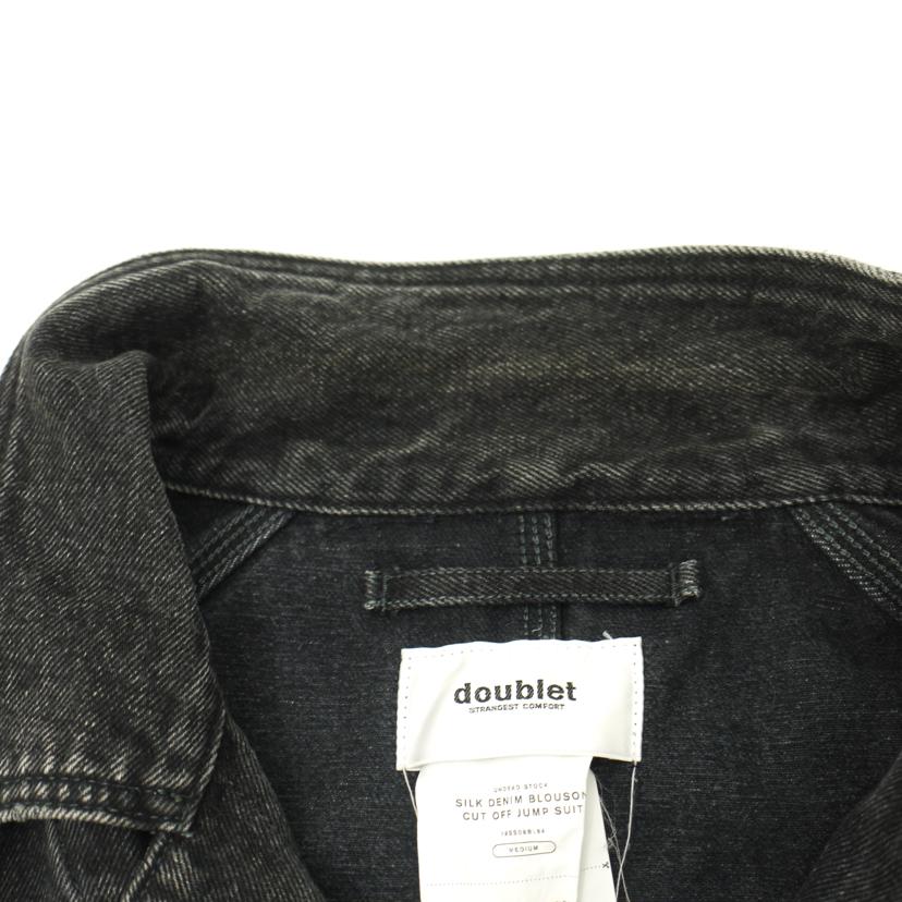 doublet ダブレット/doublet ブラックデニムジャケット//ABランク/69