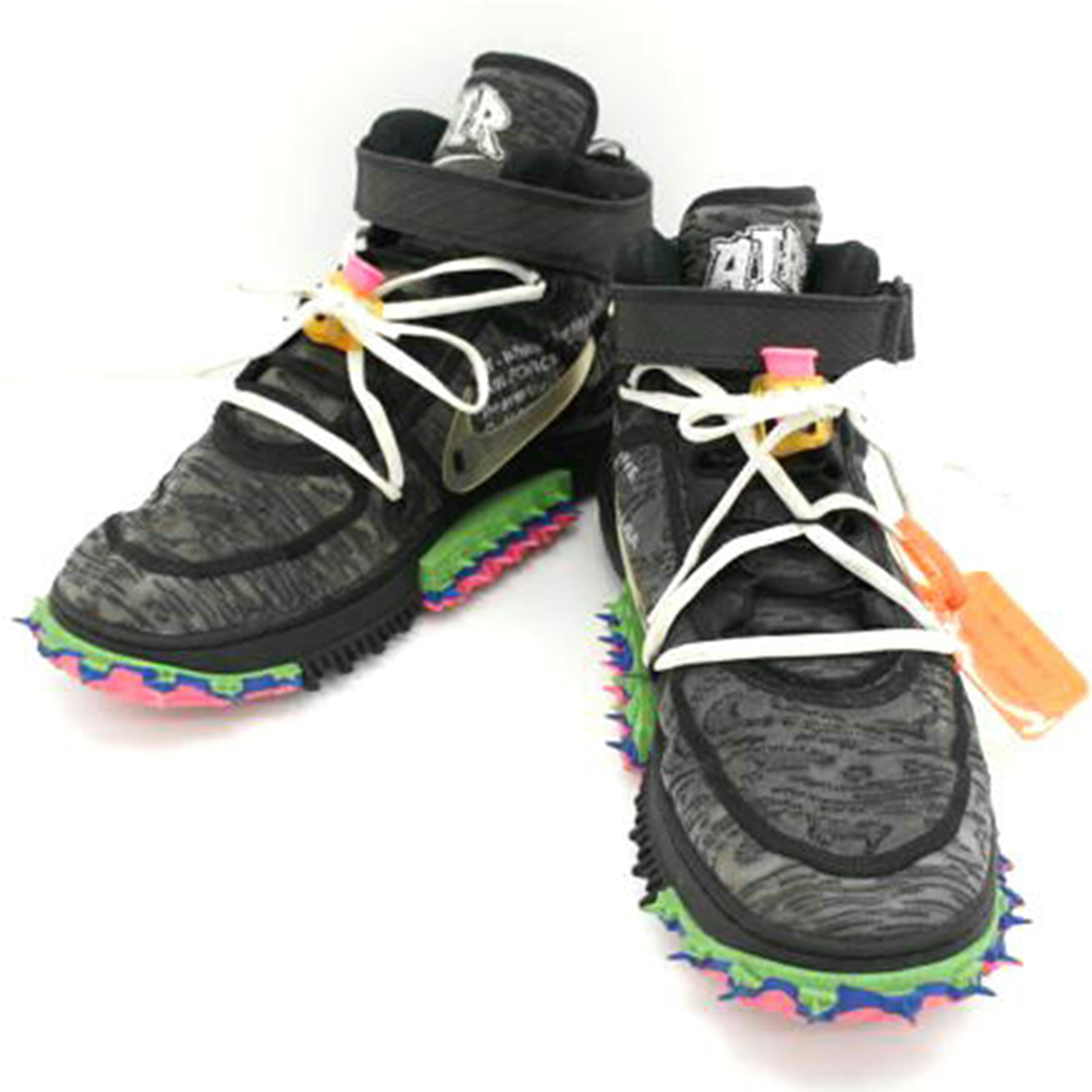 NIKE ×OFFWHITE AIR FORCE1 MID SP DO6290-001 ナイキ/NIKE ×OFFWHITE AIR FORCE1 MID SP DO6290-001//ABランク/19