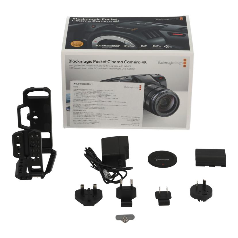 Blackmagic Design ブラックマジックデザイン /4Kシネマカメラ/Blackmagic Pocket Cinema Camera 4K//10190440/ABランク/09