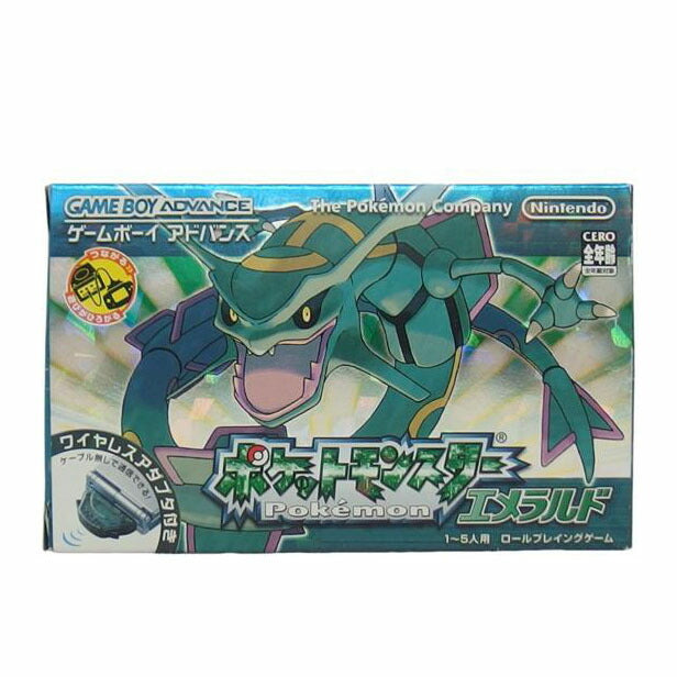 NINTENDO 任天堂/ポケットモンスターエメラルド GBA/AGB-R-BPEJ//ABランク/04
