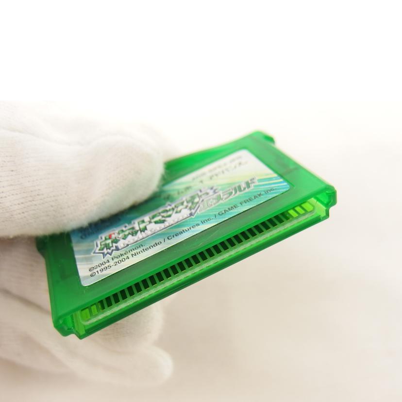 NINTENDO 任天堂/ポケットモンスターエメラルド GBA/AGB-R-BPEJ//ABランク/04