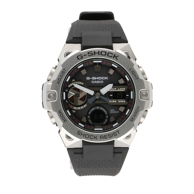 CASIO カシオ/G-SHOCK/G-STEEL/タフソーラー×スマホリンク/GST-B400-1AJF//003*****/Aランク/22