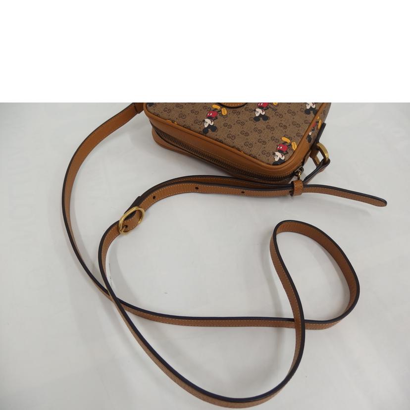 GUCCI グッチ/GG×ミッキーコラボミニショルダー/602536//584***/ABランク/82