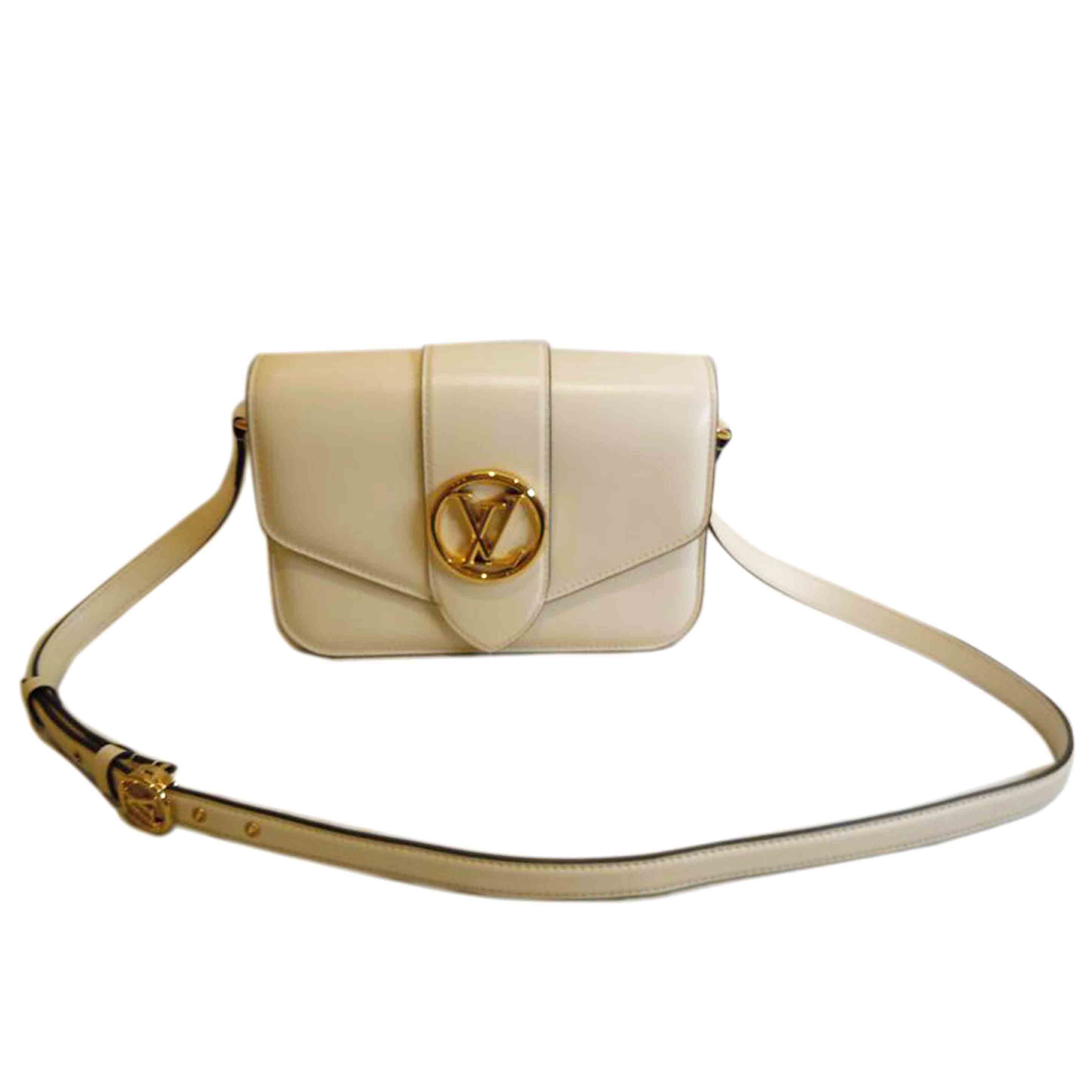 LOUIS VUITTON ルイヴィトン/ポンヌフ/スムースレザー/ホワイト/M55950//FO1***/Aランク/92
