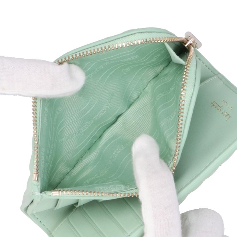 kate spade ケイトスペード/デコキルテッドコンパクトウォレット//Aランク/71