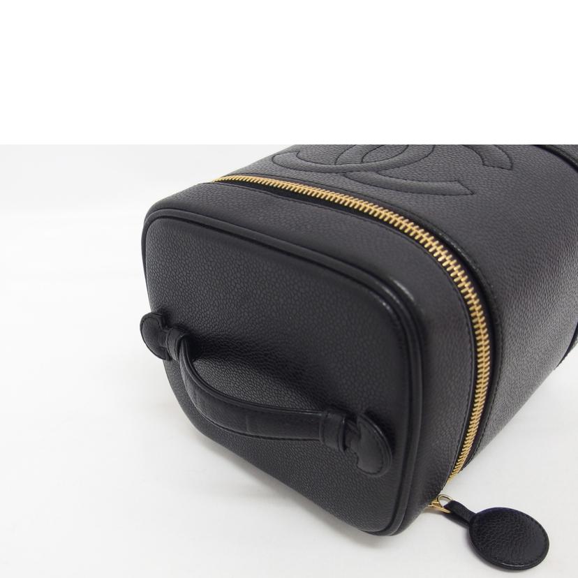 CHANEL シャネル/キャビアスキンバニティバッグ/ブラック/A01998//381****/ABランク/04