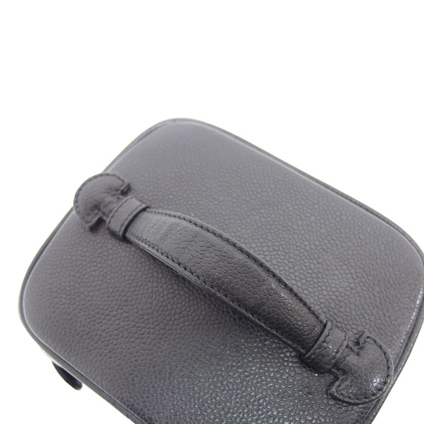 CHANEL シャネル/キャビアスキンバニティバッグ/ブラック/A01998//381****/ABランク/04