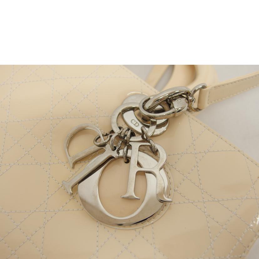 Christian Dior クリスチャンディオール/レディディオール/カナージュステッチ/エナメル2way//05-*******/ABランク/04